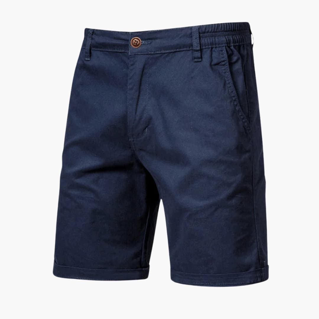 Smart Casual Tailored Shorts for Men - Lightweight Comfortable Fit