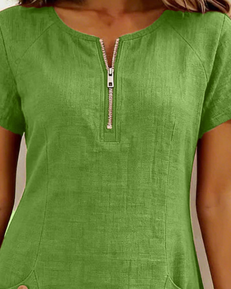 Lina™ Dress — Natural Elegance for Everyday