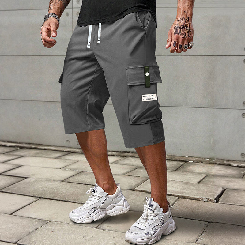 Sam | Cargo Capri Pants with Drawstring