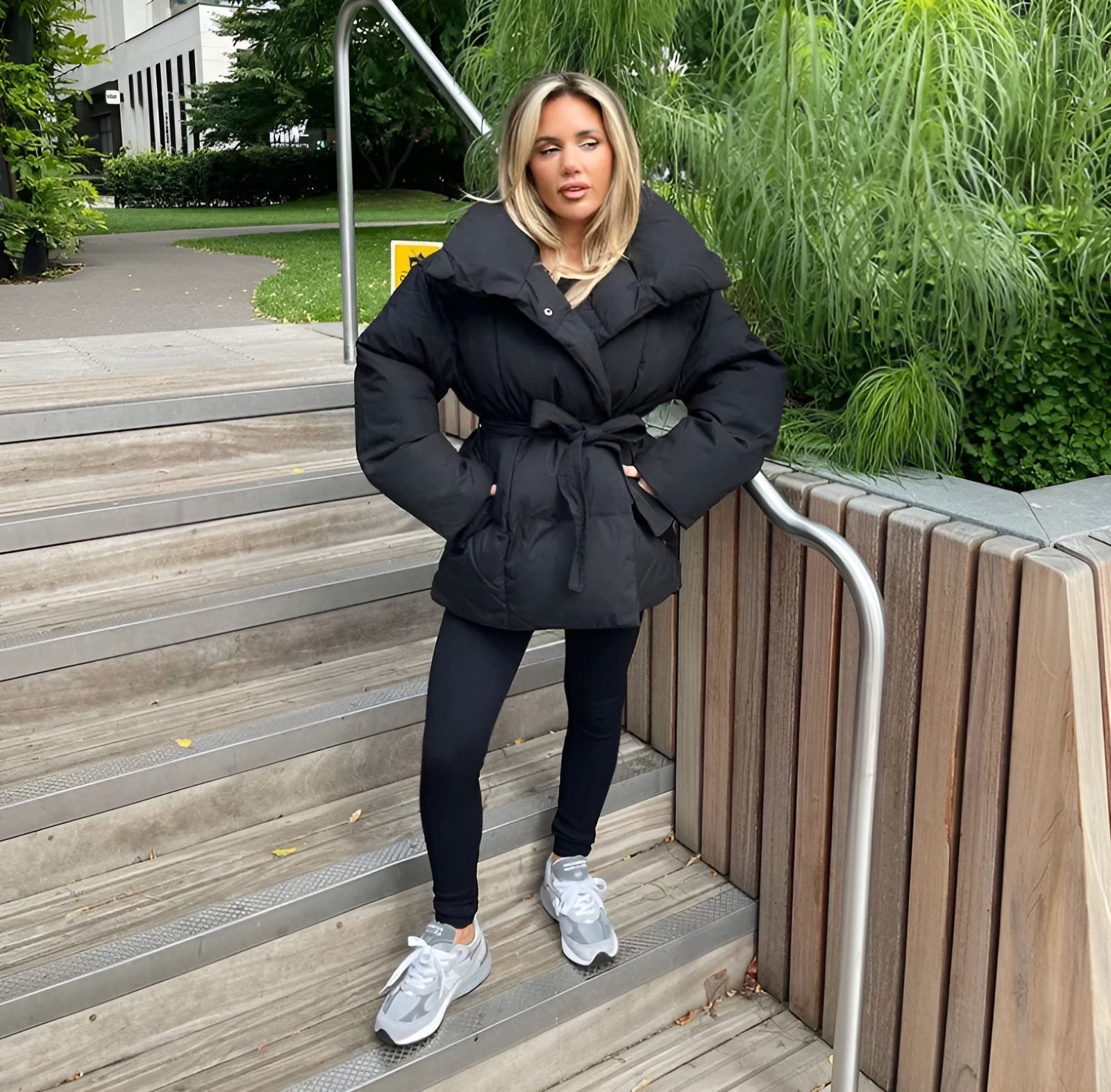 AMÉLIE - Veste matelassée à lacets