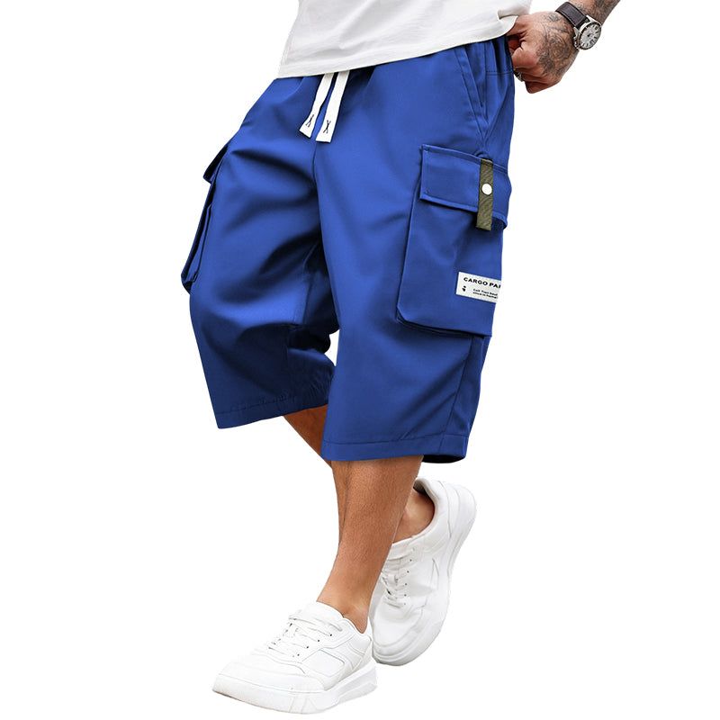 Sam | Cargo Capri Pants with Drawstring