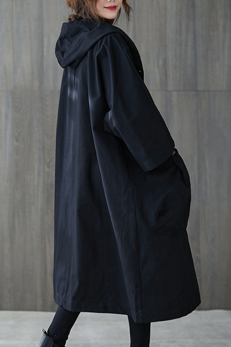 Helga™ - One Size Oversized Vattenavvisande Vindjacka