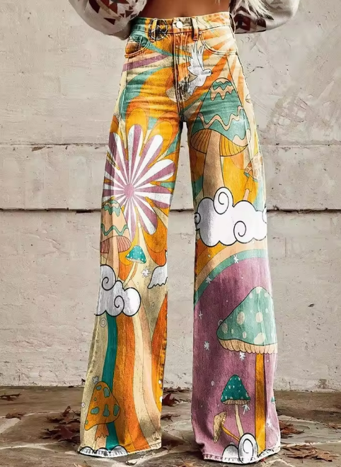 Paris Couture™ | Pantalon Boho Vintage