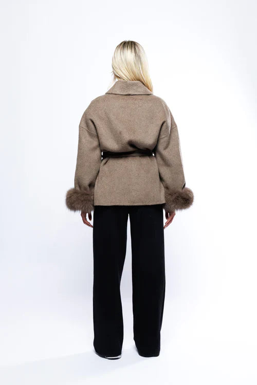 FIORENZA™ | MANTEAU EN LAINE LUXE