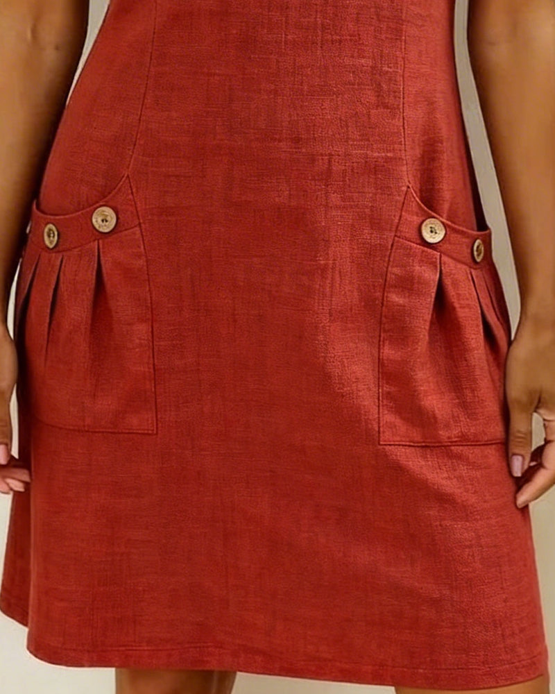 Lina™ Dress — Natural Elegance for Everyday