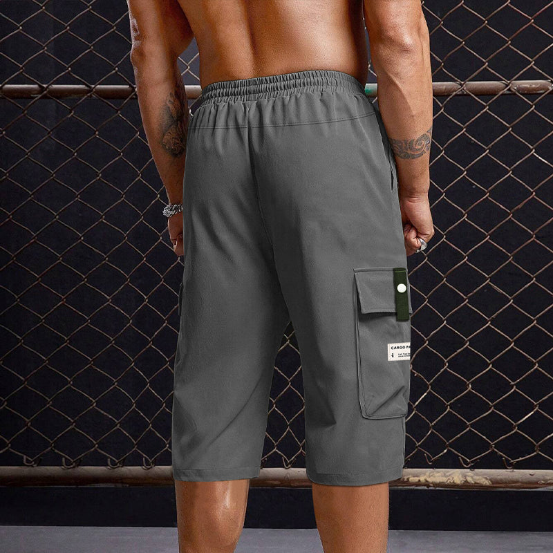 Sam | Cargo Capri Pants with Drawstring