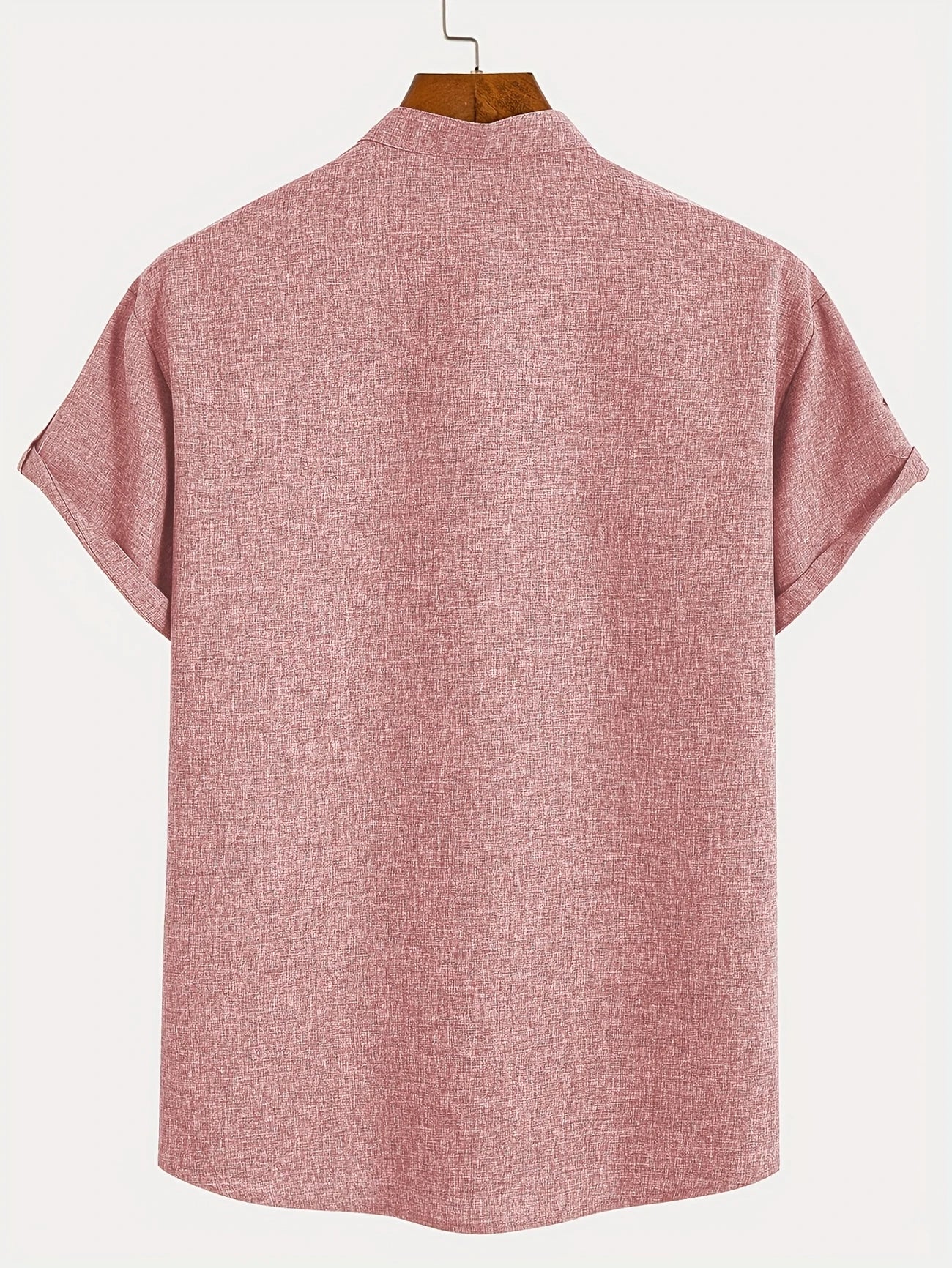 Elliott – Chemise élégante à manches courtes avec col montant