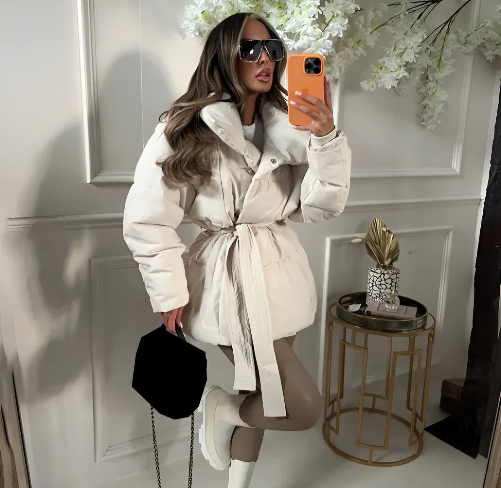 AMÉLIE - Veste matelassée à lacets