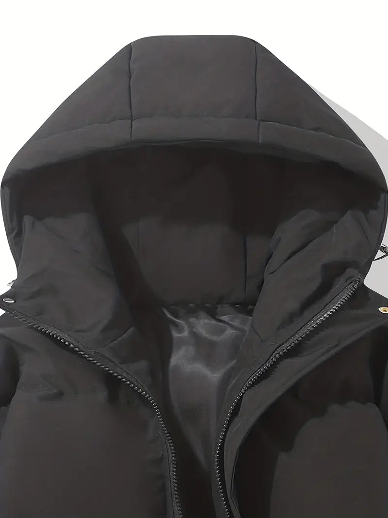 Paris Couture™ | Veste d'hiver matelassée avec capuche
