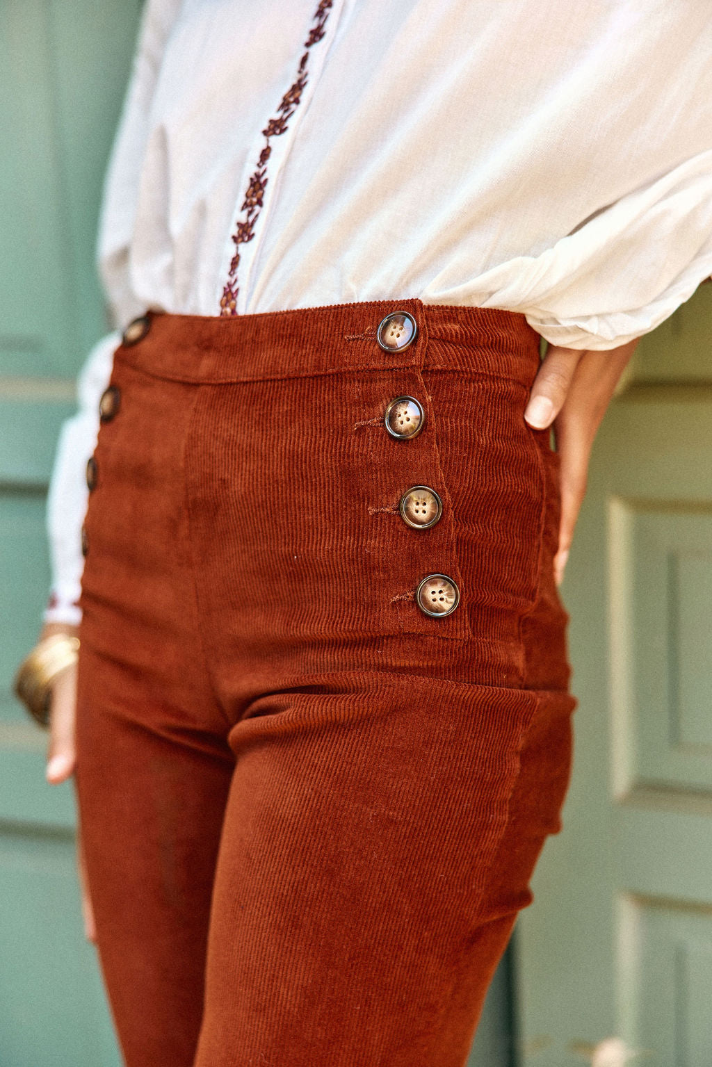Paris Couture™ |Pantalon - 16-marron