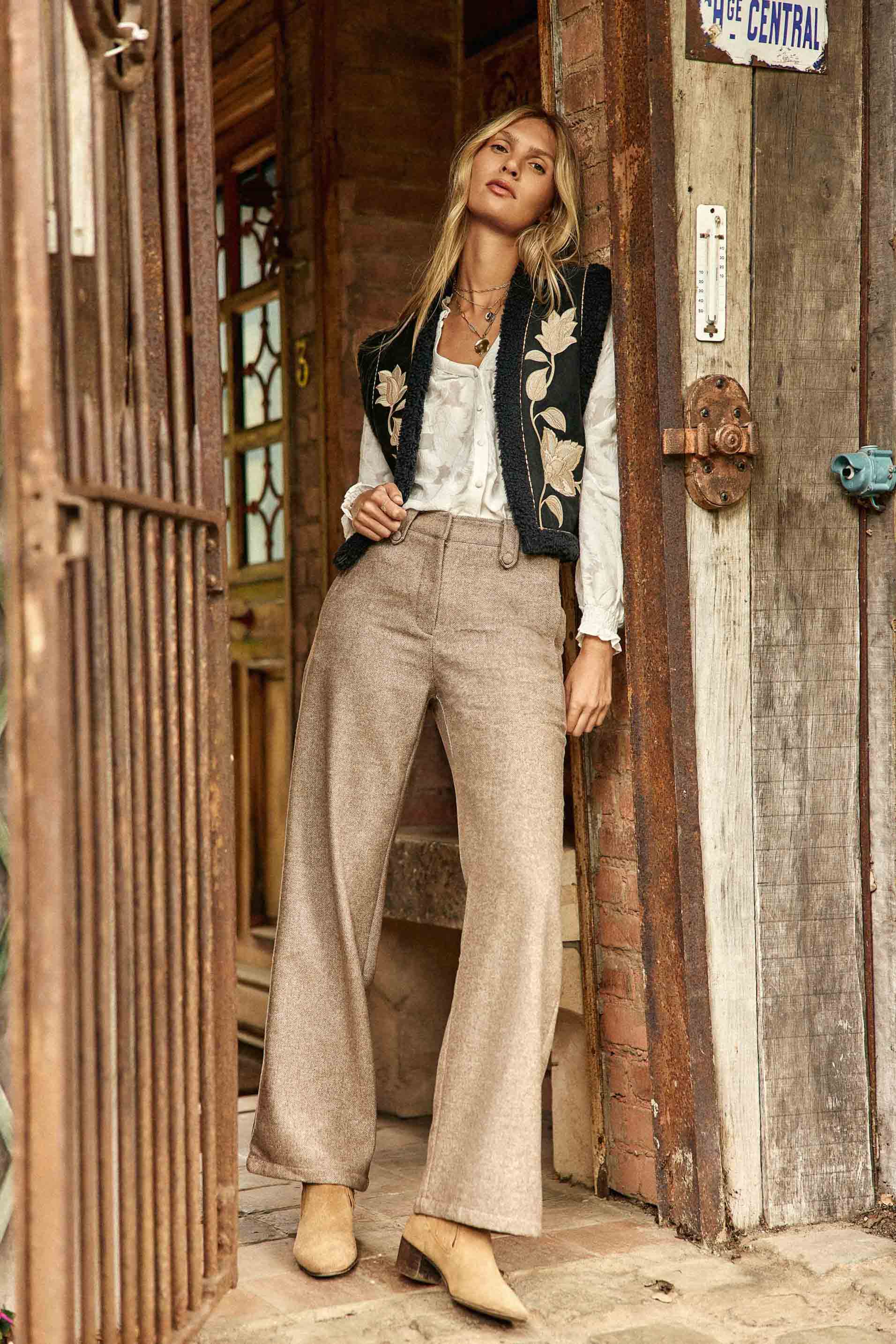 Paris Couture™ |Pantalon - 16-marron