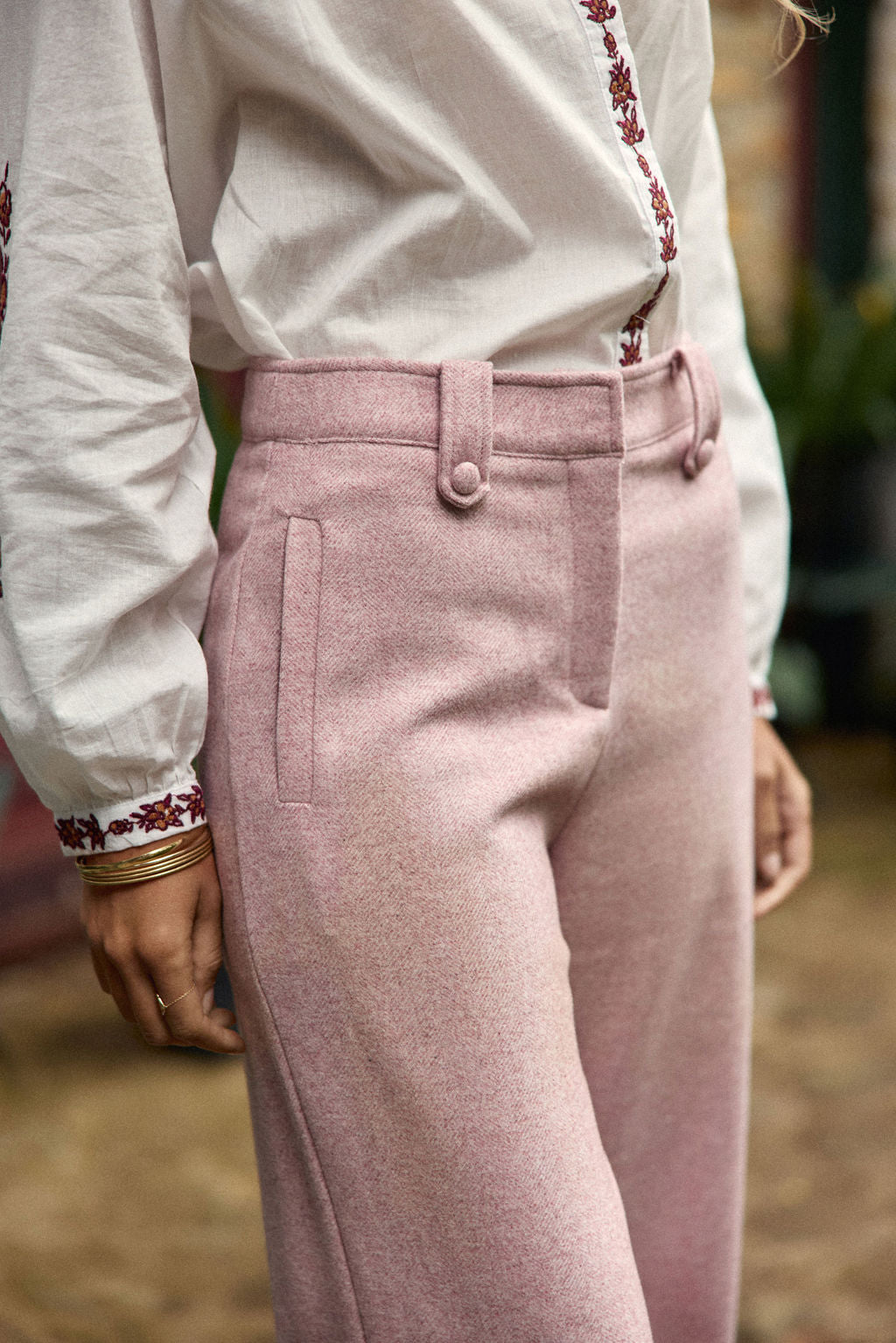 Paris Couture™ |Pantalon - 40-rose
