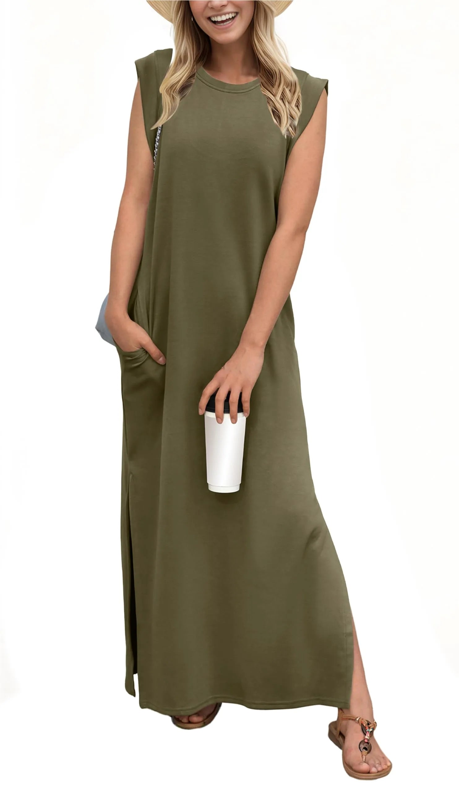 Léna – Robe Longue Intemporelle et Épurée
