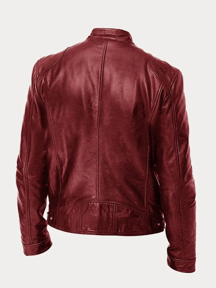 James | Veste en cuir élégante