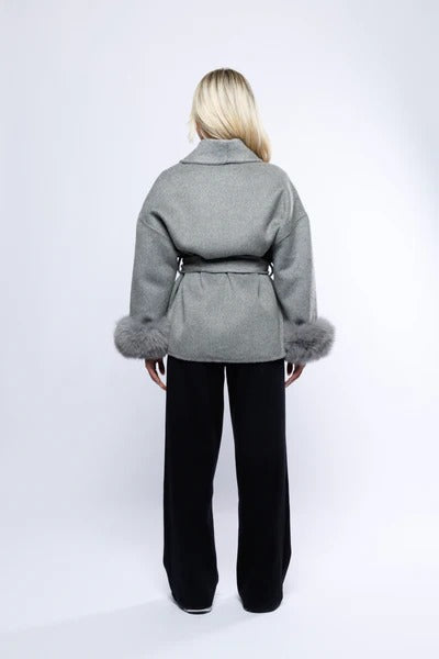FIORENZA™ | MANTEAU EN LAINE LUXE