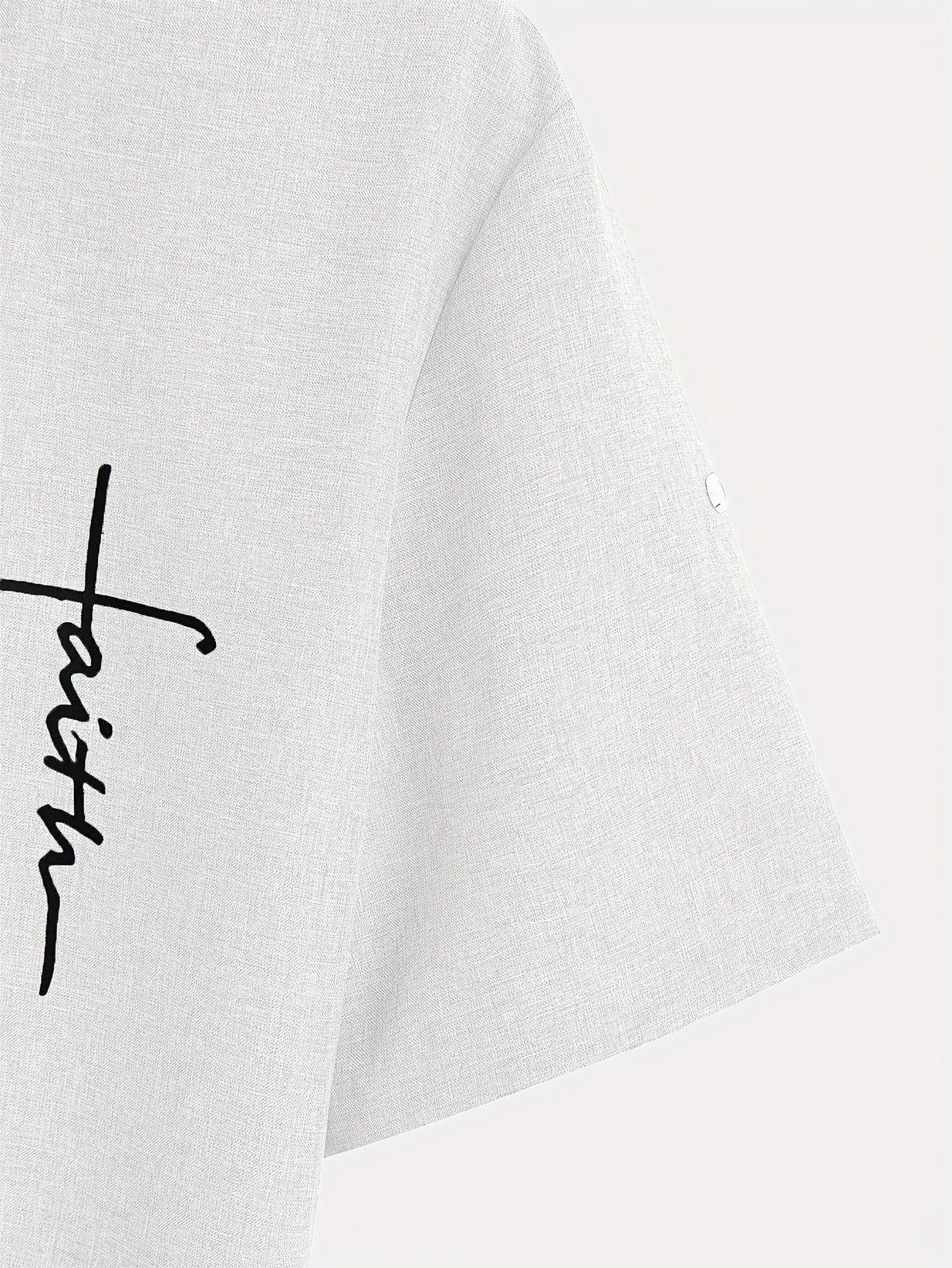 Elliott – Chemise élégante à manches courtes avec col montant