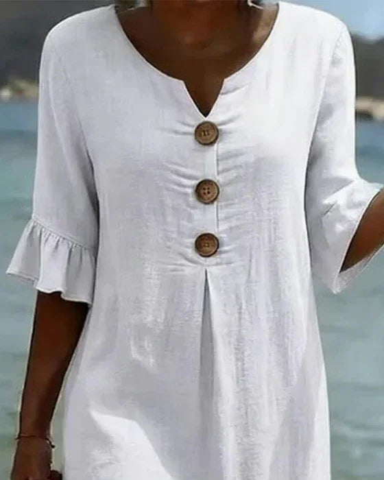 Siena™ | Lightweight Linen Dress for Summer