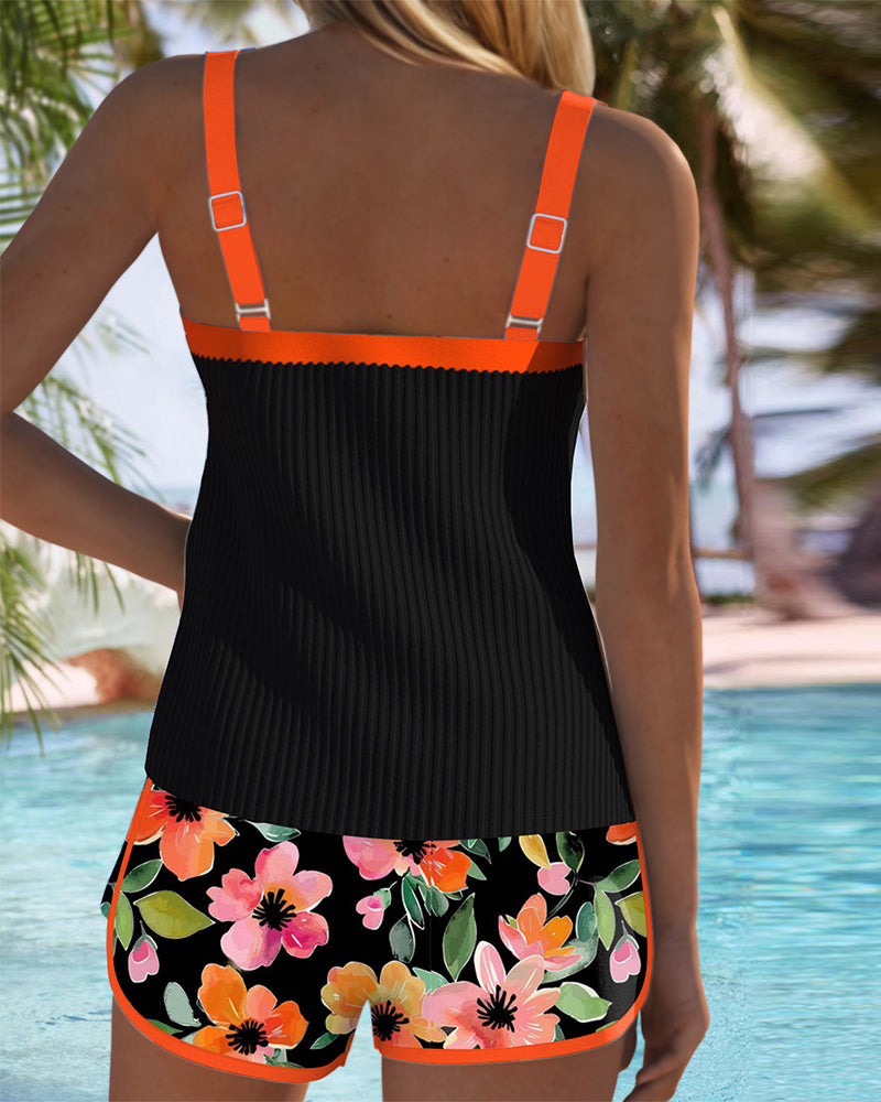 Liora™ - Tvådelad Elegant Tankini-Set