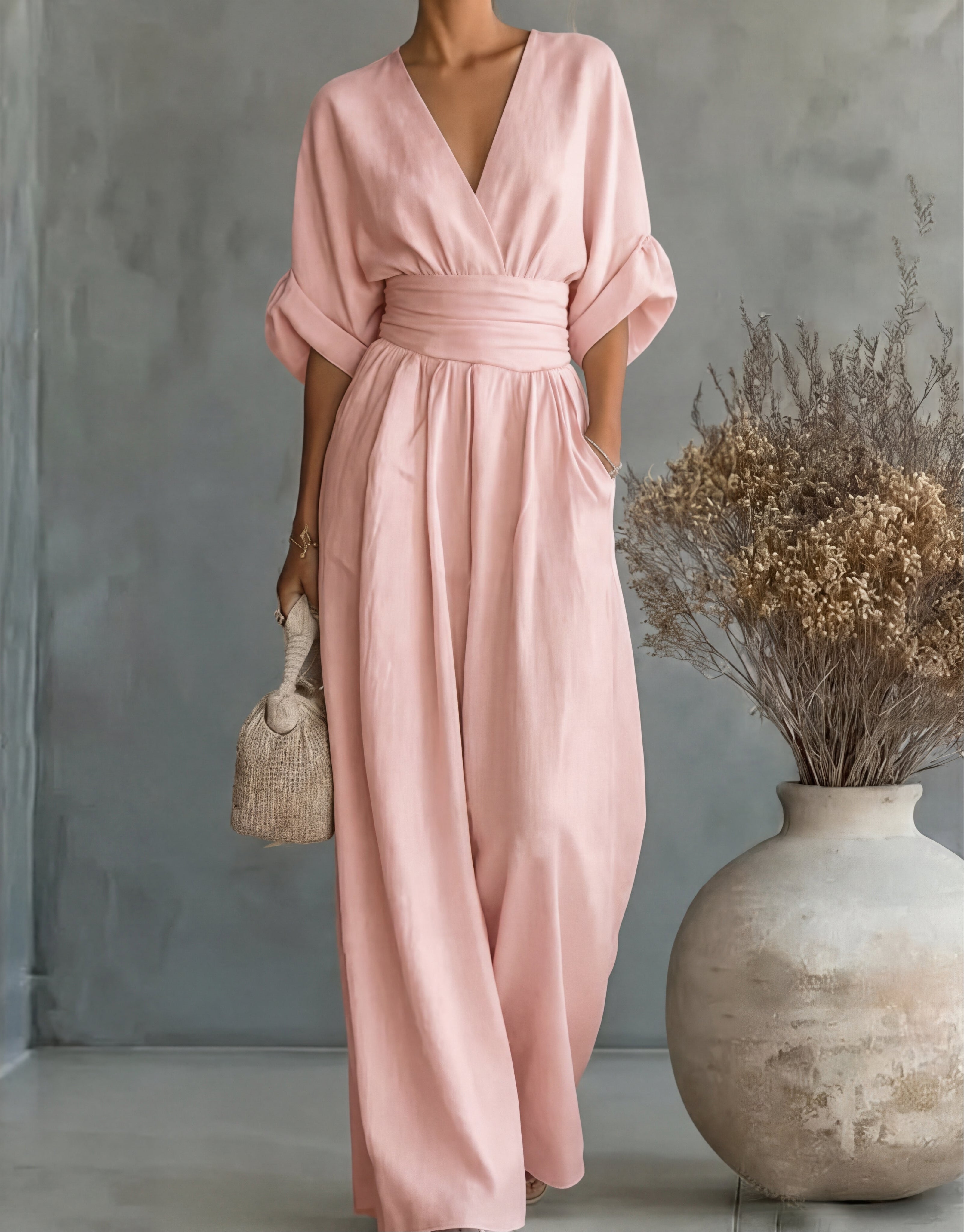 Justine | Elegant Jumpsuit with Wide Legs