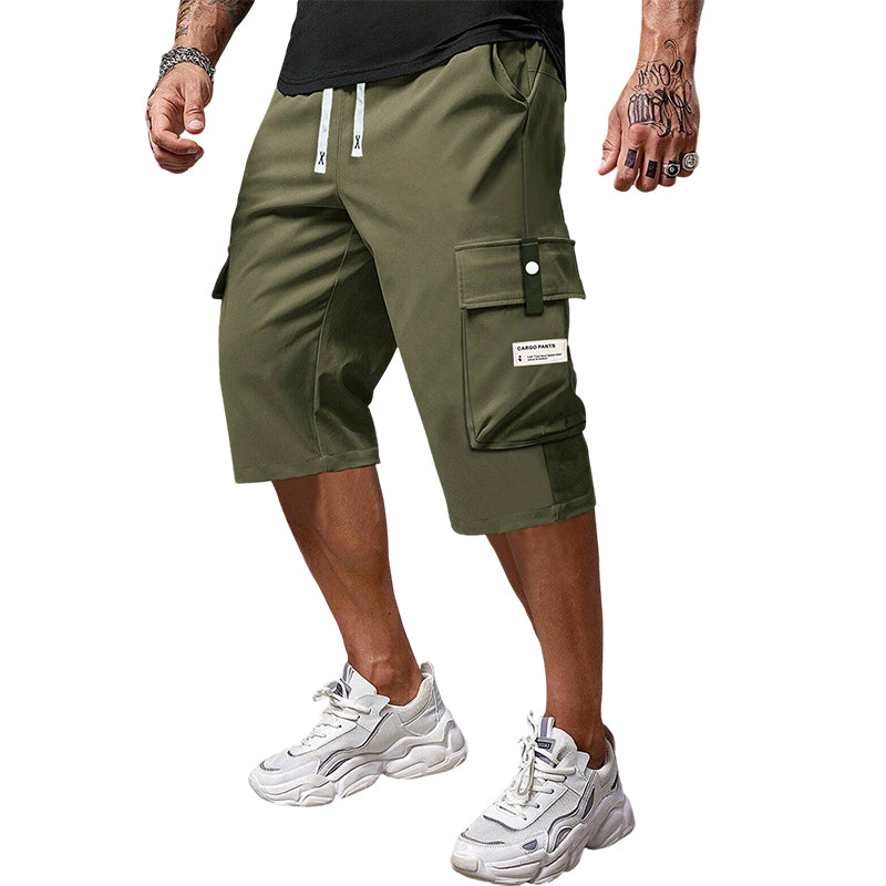 Sam | Cargo Capri Pants with Drawstring
