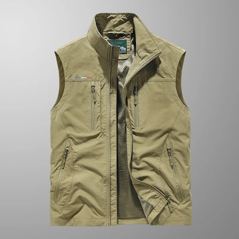 Rob | Breathable Utility Vest with Multiple Pockets