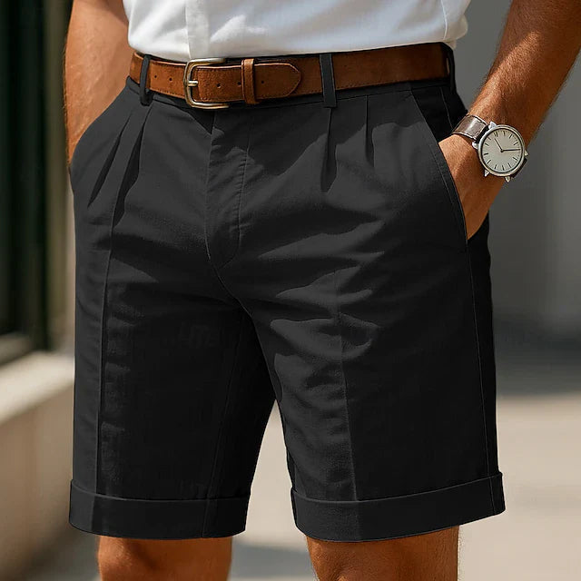 Rico | Summer Pleated Chino Shorts