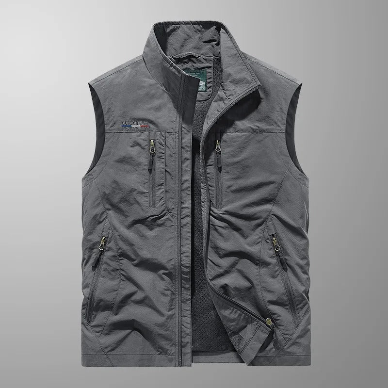 Rob | Breathable Utility Vest with Multiple Pockets