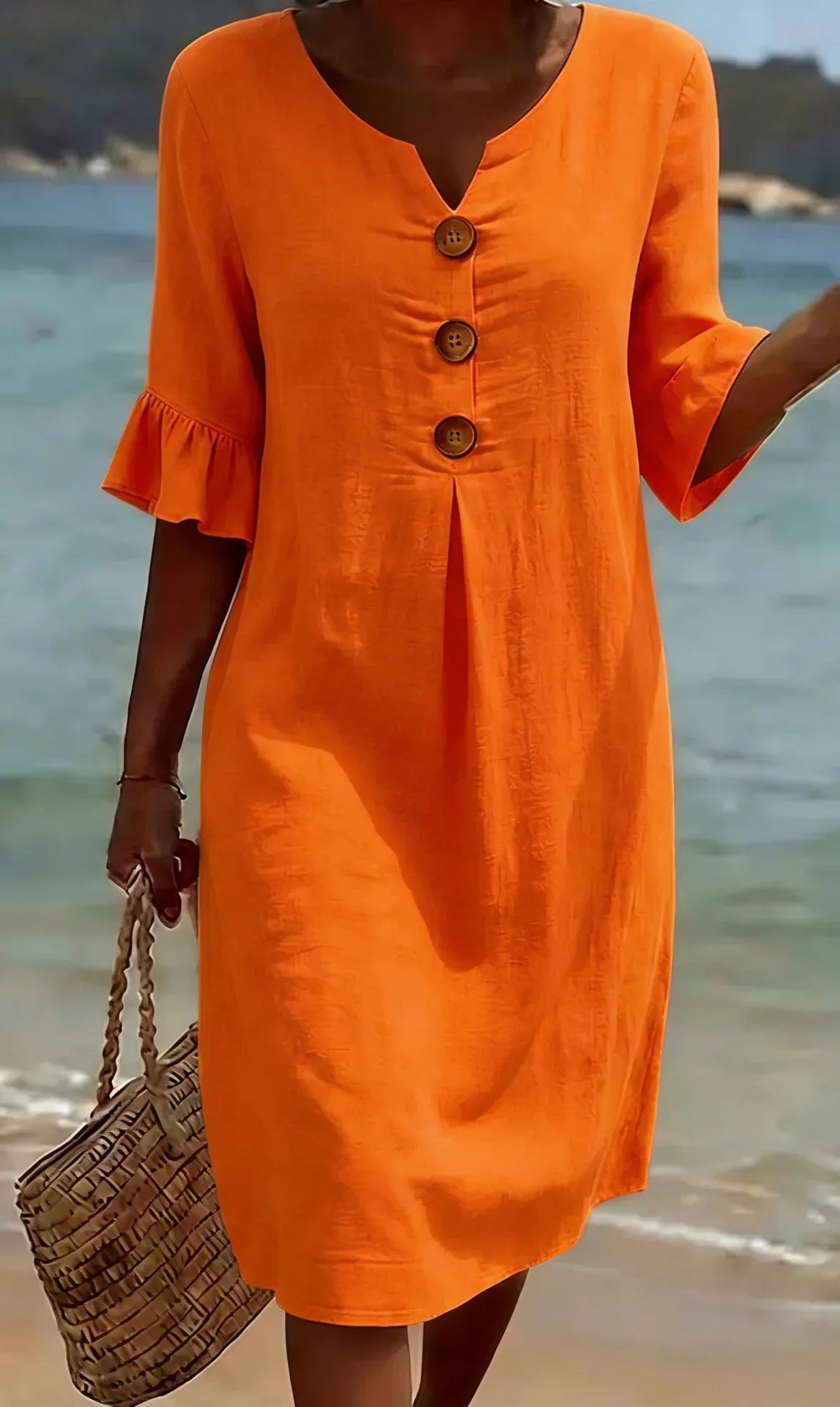 Siena™ | Lightweight Linen Dress for Summer