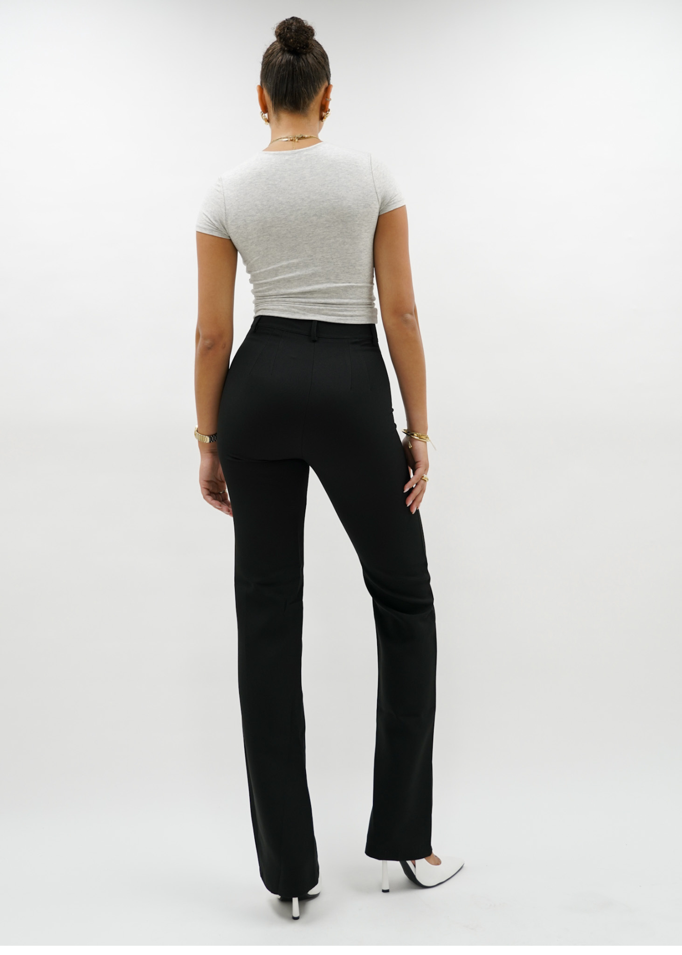 Maye - Pantalons à jambe droite classique