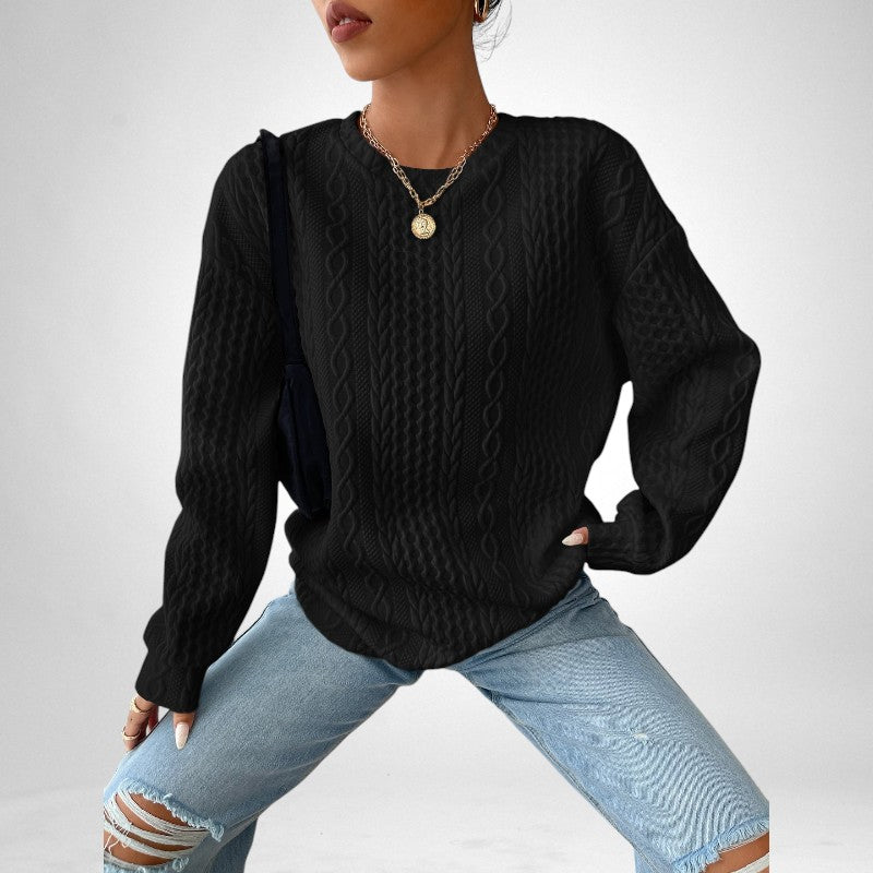 Margaux | Pull en maille à motifs