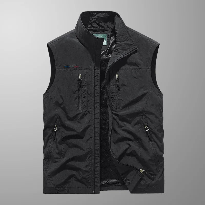 Rob | Breathable Utility Vest with Multiple Pockets