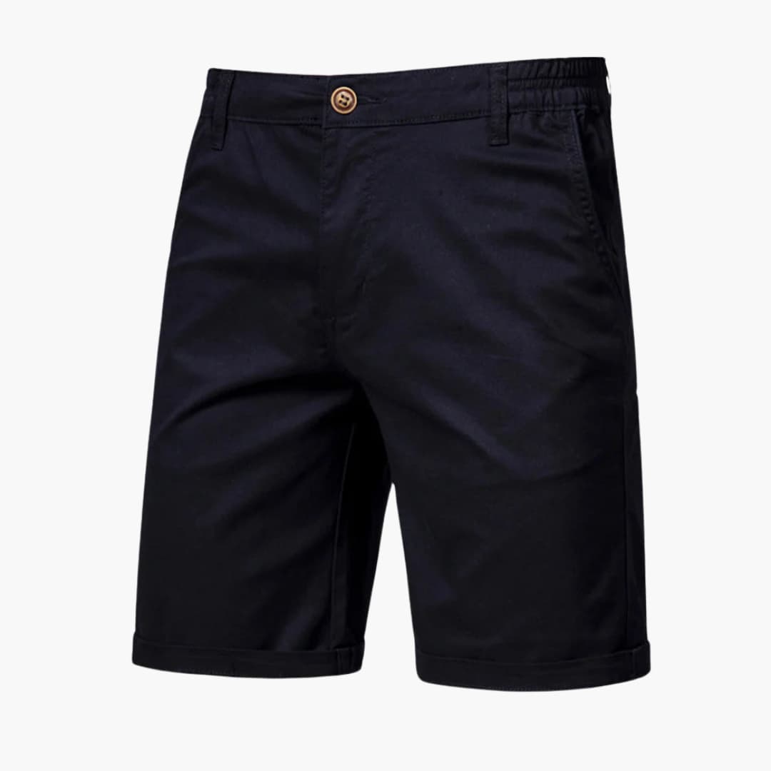 Smart Casual Tailored Shorts for Men - Lightweight Comfortable Fit