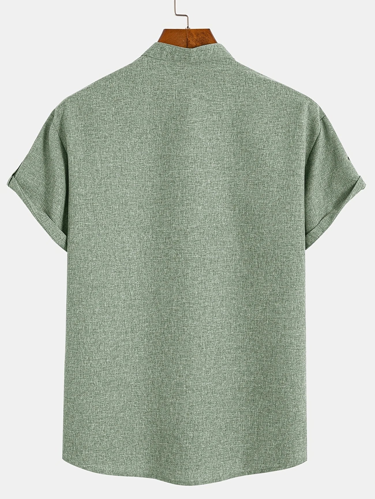 Elliott – Chemise élégante à manches courtes avec col montant