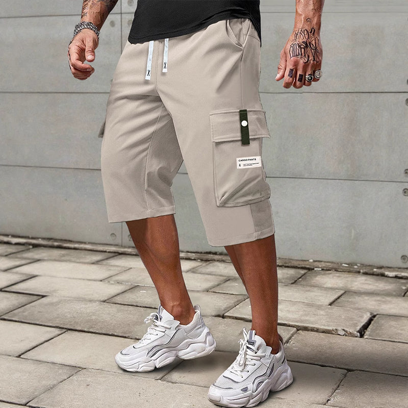 Sam | Cargo Capri Pants with Drawstring