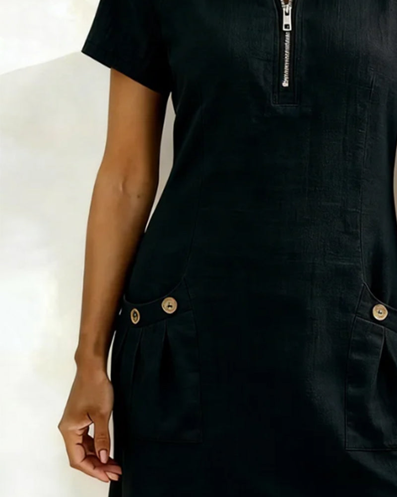 Lina™ Dress — Natural Elegance for Everyday