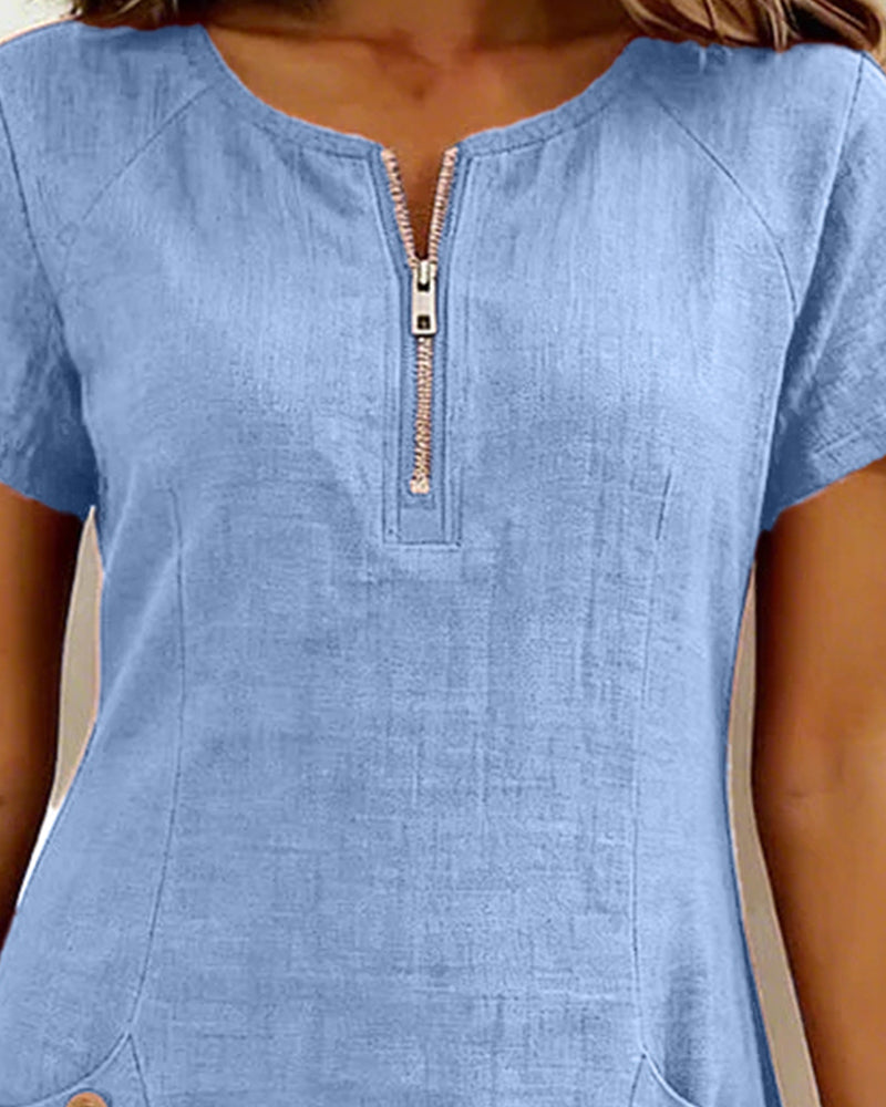 Lina™ Dress — Natural Elegance for Everyday
