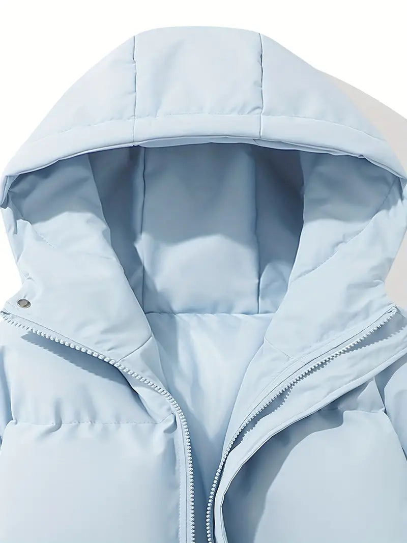 Paris Couture™ |  Veste d'hiver matelassée avec capuche