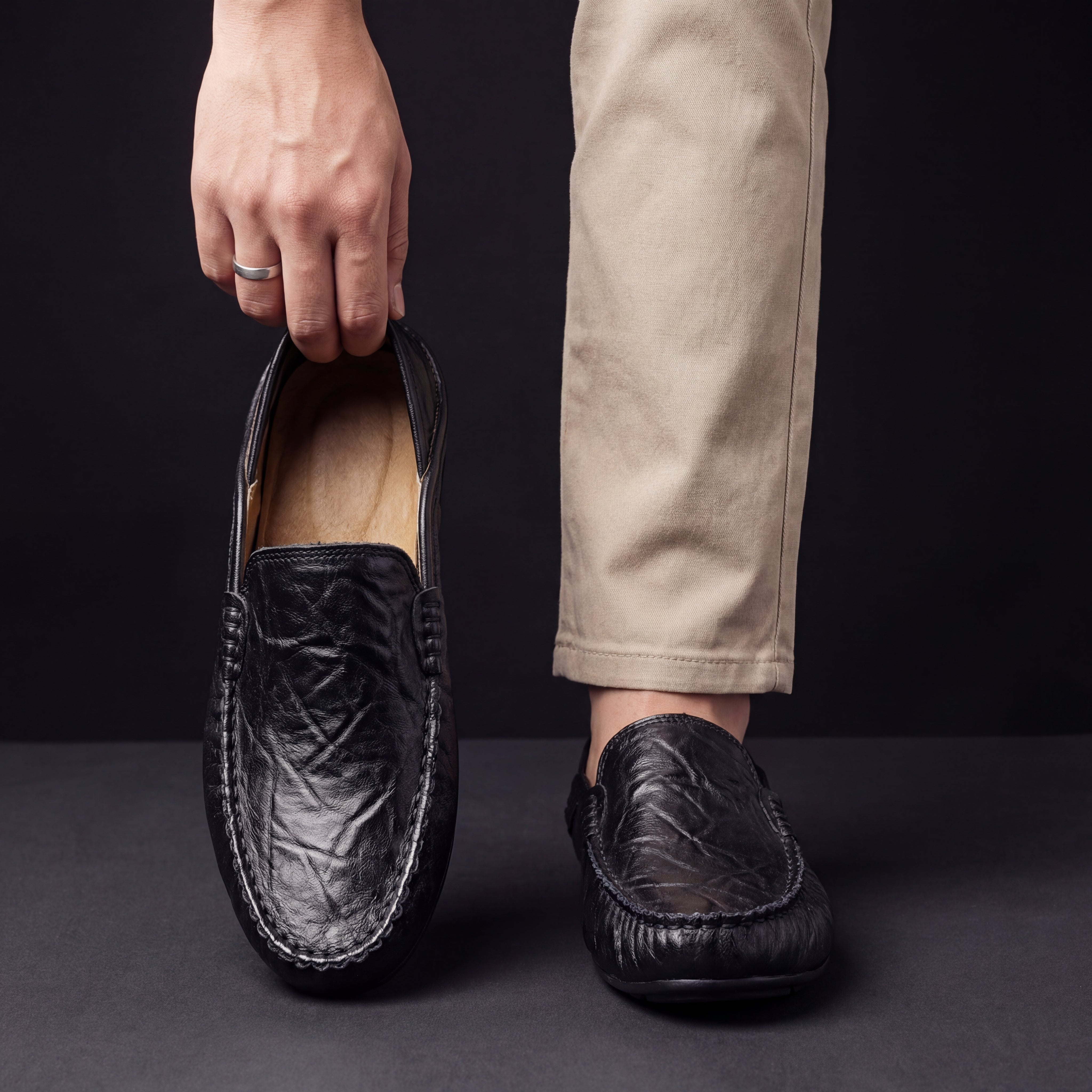 Ray | Leather Loafers
