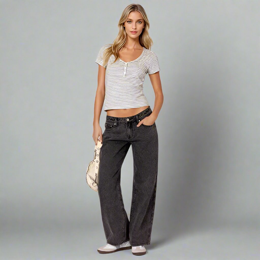 MIA Jeans Taille Basse