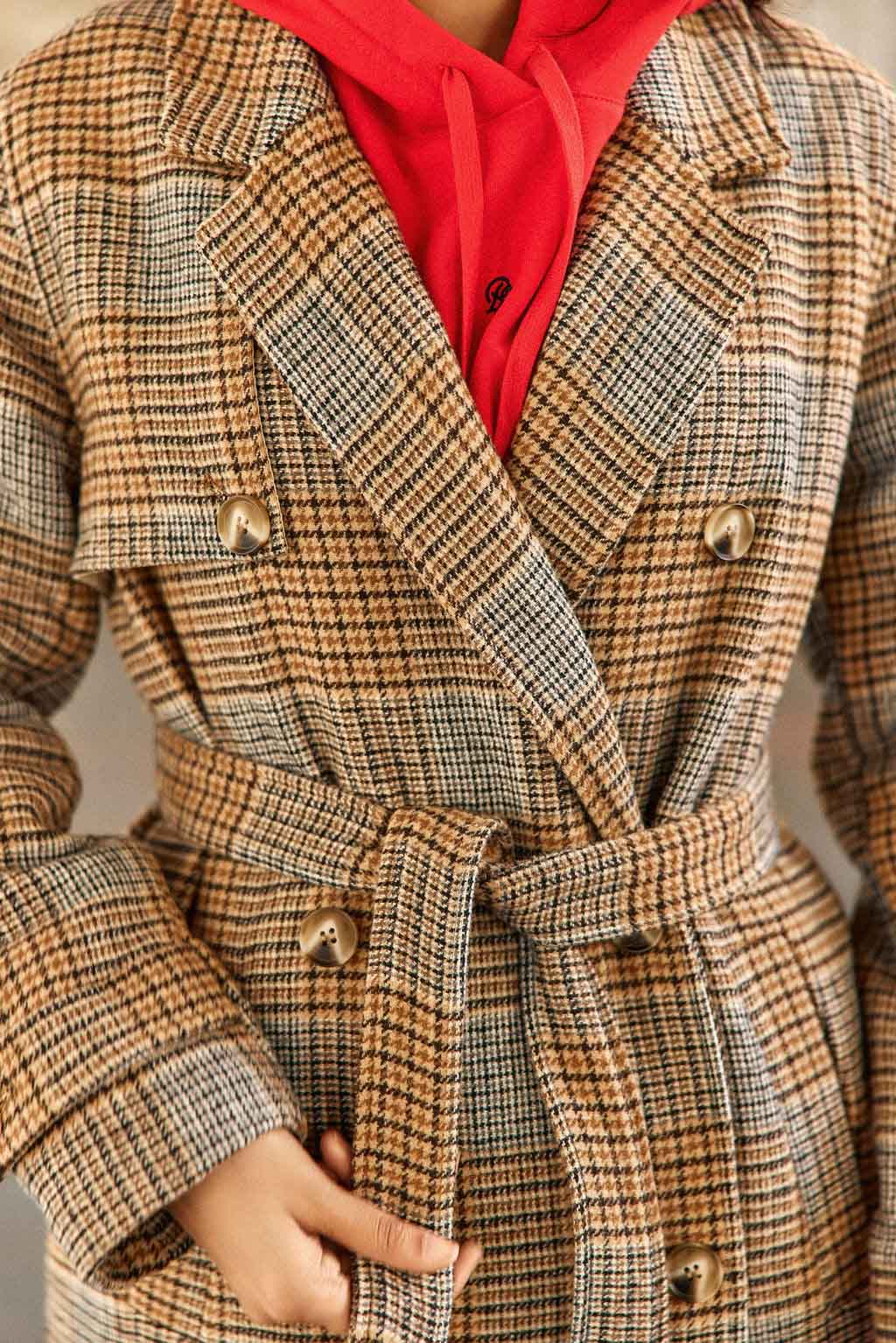 Paris Couture™ |Manteau  - 15-prince De Galles