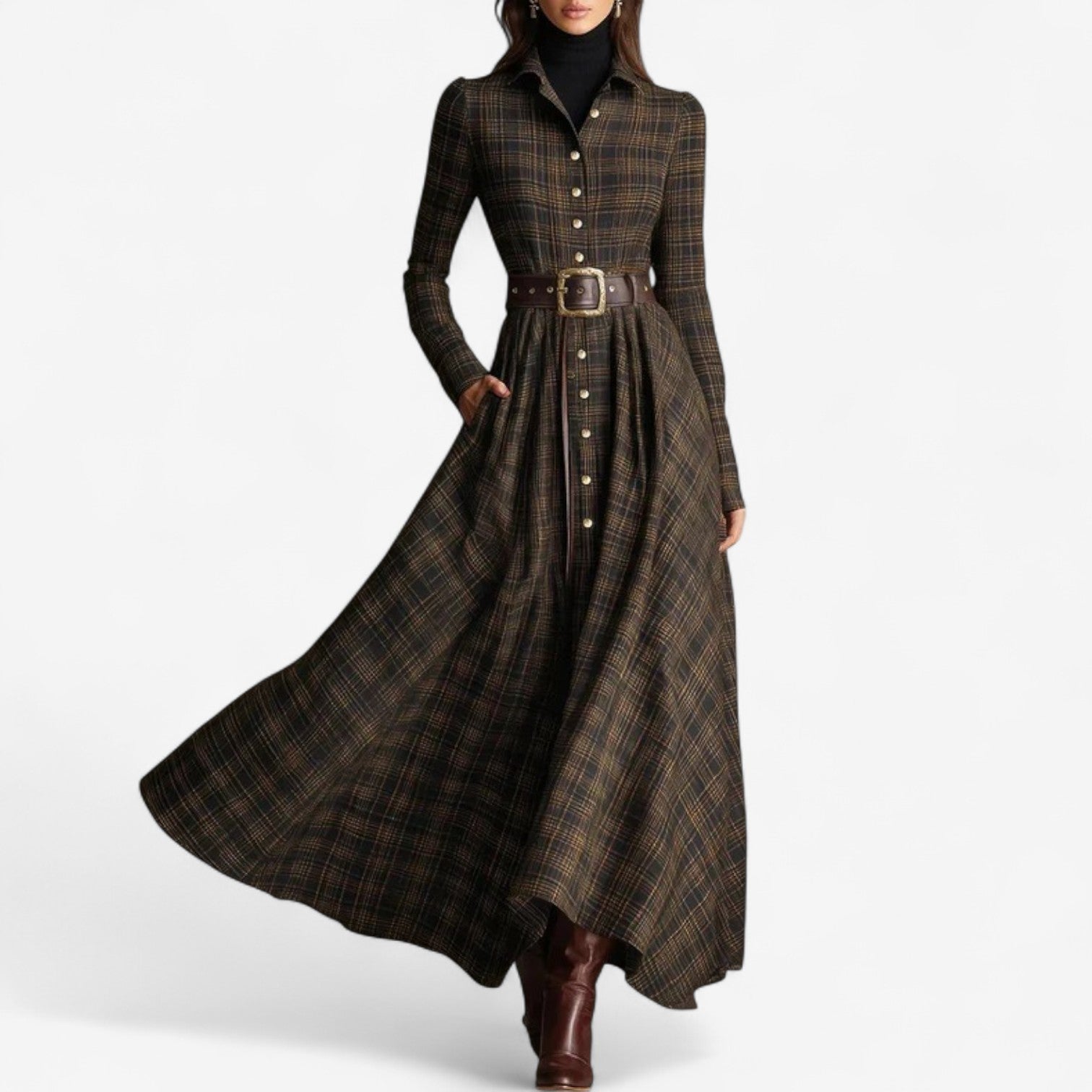 Opal – Vintage-Inspired Maxi Dress