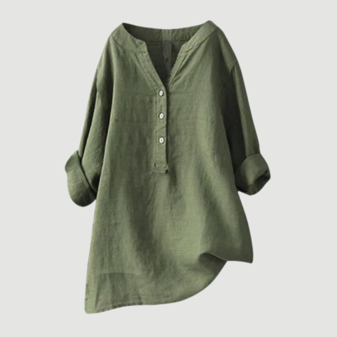 Freja™ – Chemise légère et confortable avec boutons