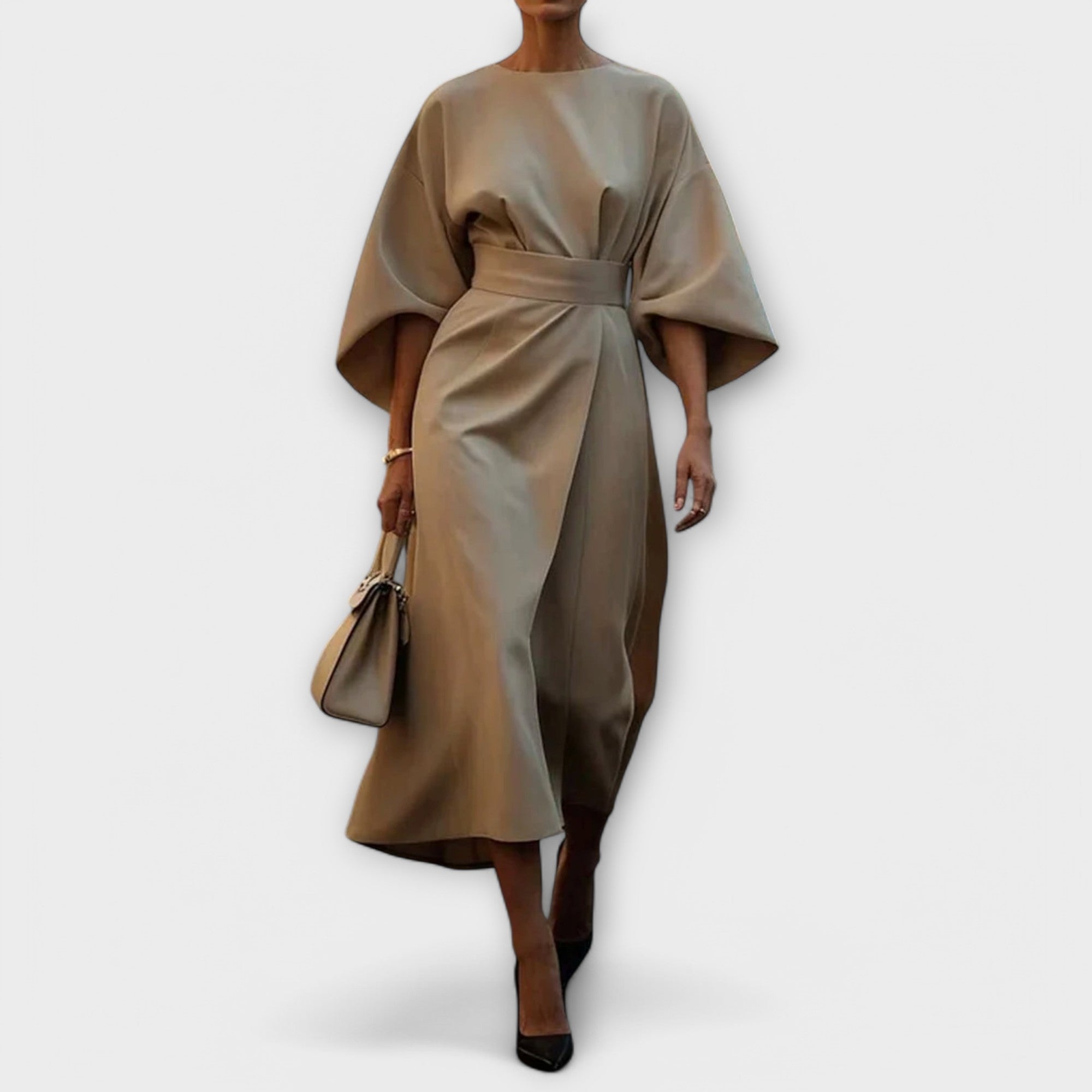 DAGMAR - ROBE ÉLÉGANTE AVEC MANCHES