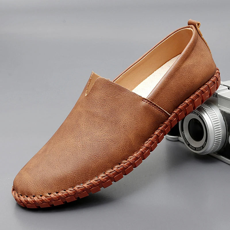 Mocassins en cuir Santorin