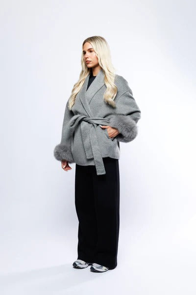 FIORENZA™ | MANTEAU EN LAINE LUXE