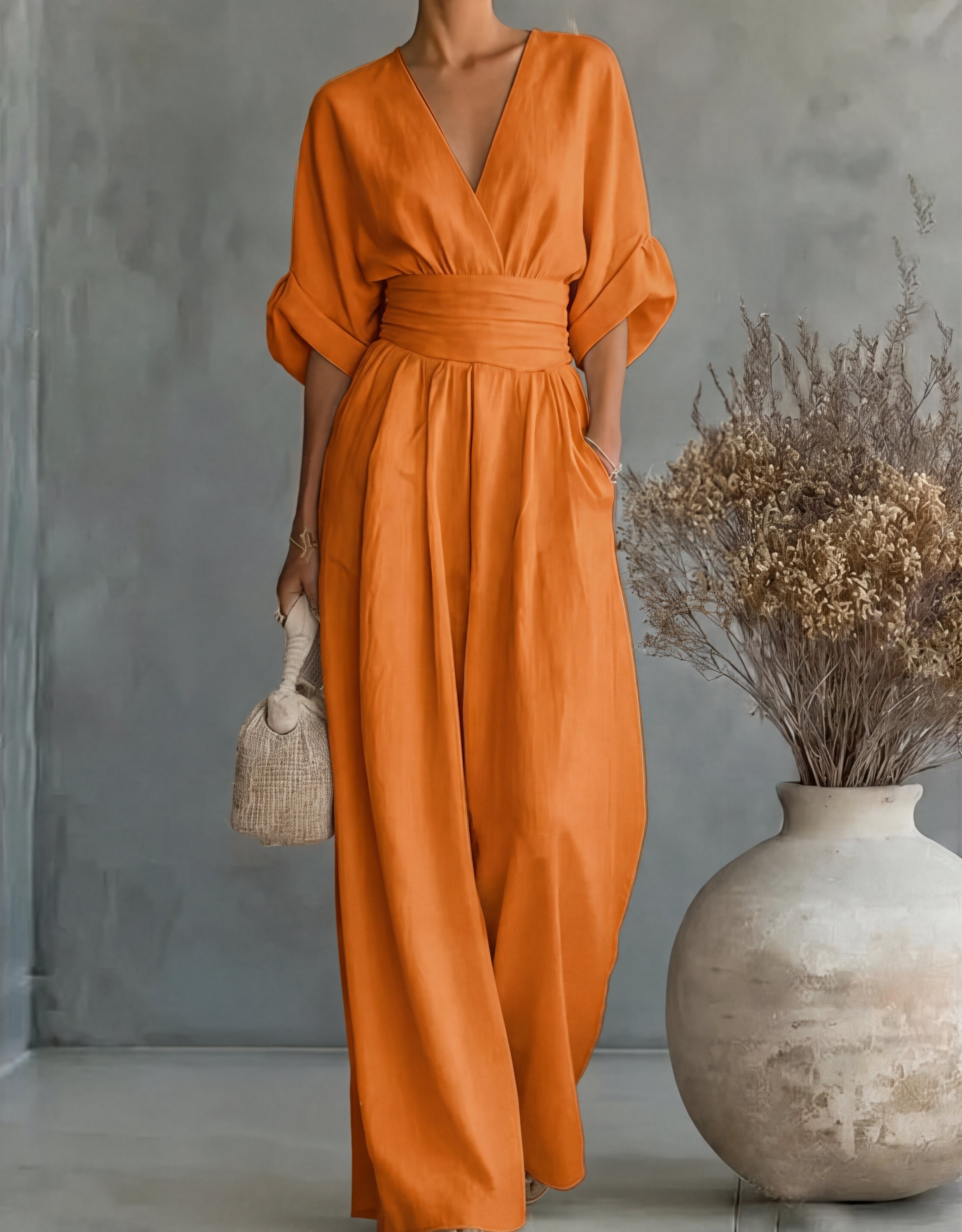 Justine | Elegant Jumpsuit with Wide Legs