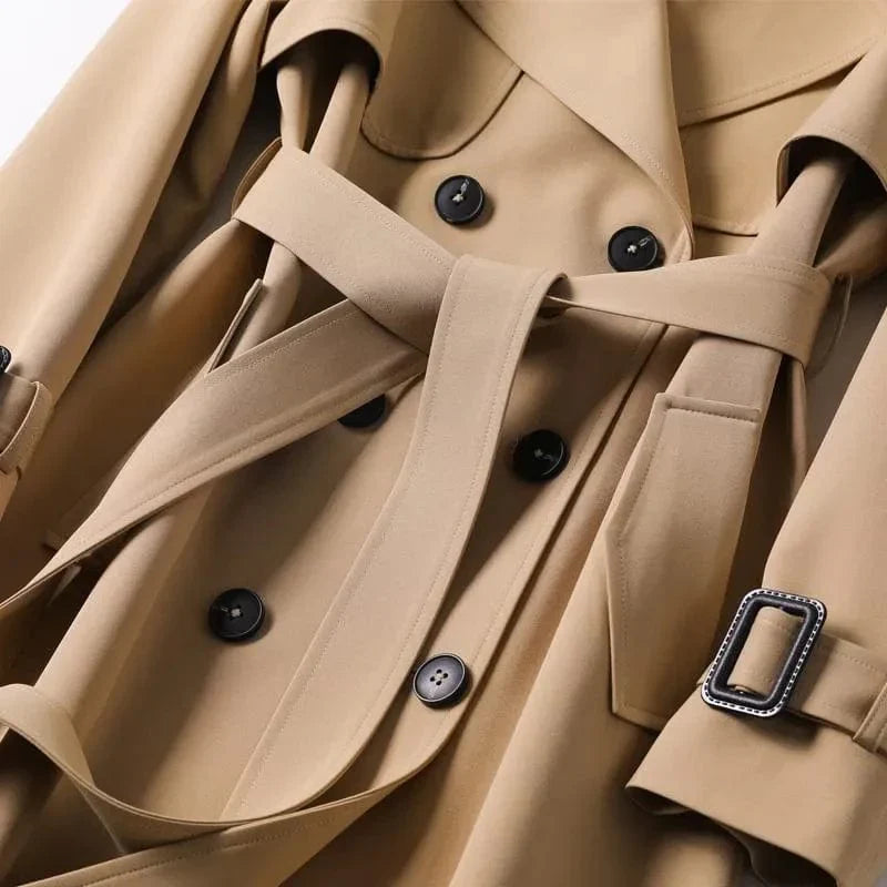 Paris Couture™ |Elegant imperméable trench-coat