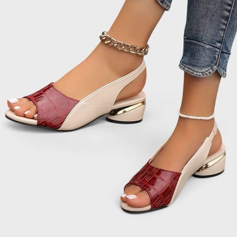 Clara™ | Low Heel Sandals