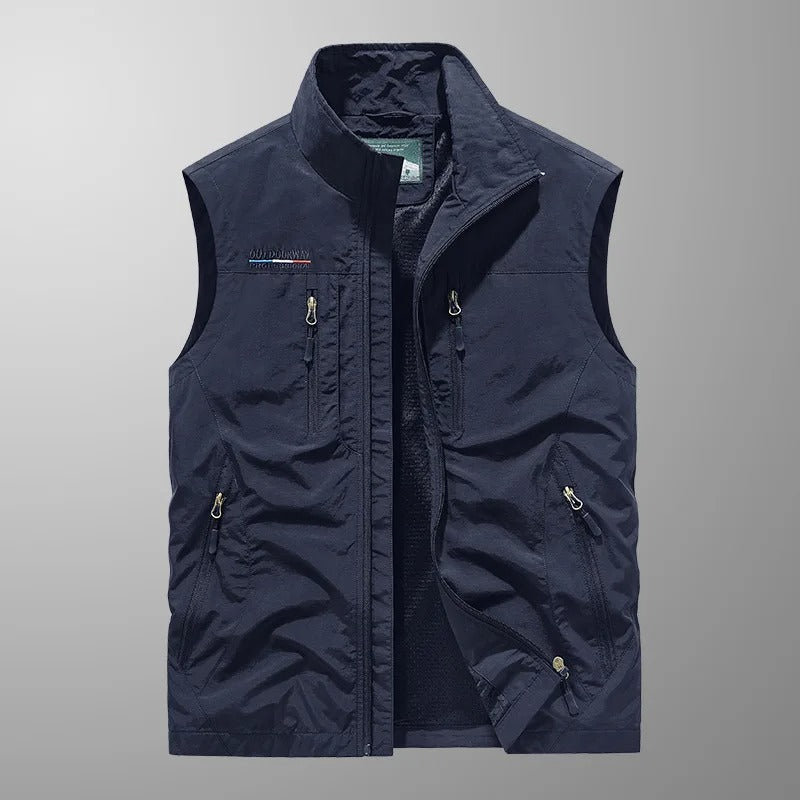 Rob | Breathable Utility Vest with Multiple Pockets