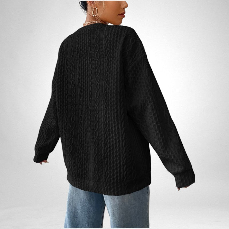 Margaux | Pull en maille à motifs